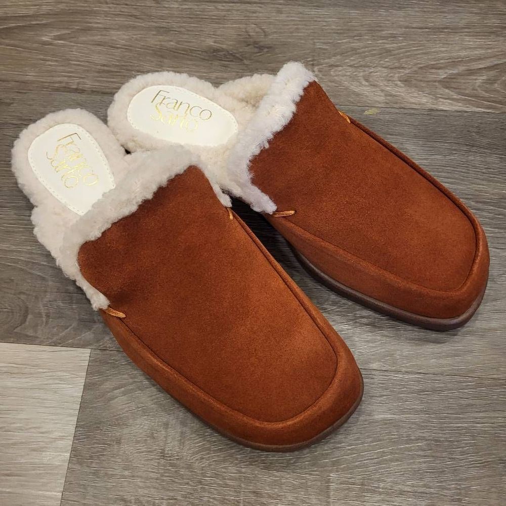 Franco Sarto Winter Mules New in Box Size 6 Womens - Picture 3 of 12